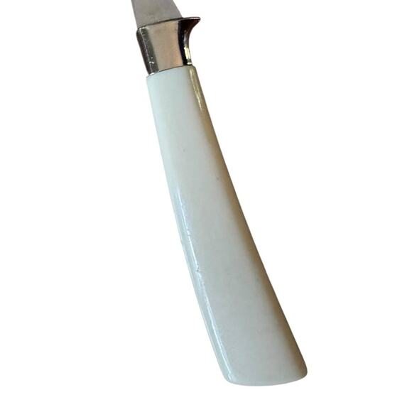 VTG Henry’s Tomato & Steak Knives Forgecraft USA Bakelite Style Handles Set - Picture 9 of 9